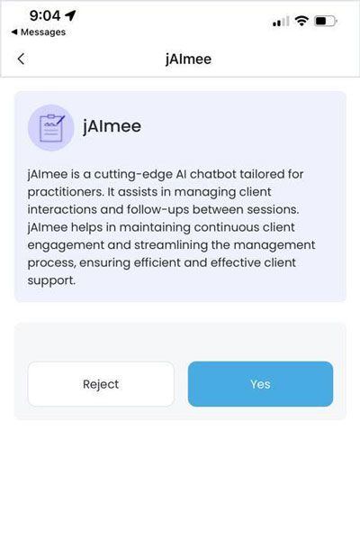 AI Virtual Assistant Therapist - jAImee